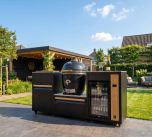 Buitenkeuken koelkast en kamado